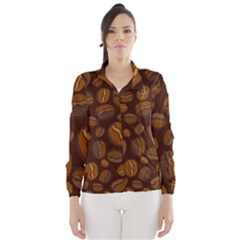 Coffee Beans Wind Breaker (women) by Mariart