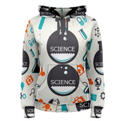 Science Chemistry Physics Women s Pullover Hoodie by Mariart