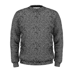 Modern Intricate Optical Pattern Men s Sweatshirt