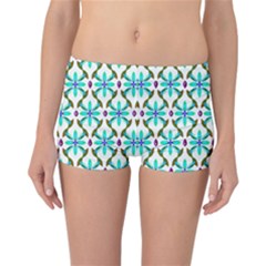 60s Retro Print Designs 7 Reversible Bikini Bottoms