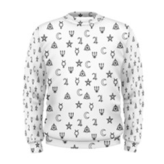 Witchcraft Symbols  Men s Sweatshirt by Valentinaart