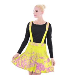 Colors Suspender Skater Skirt