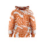 Chinese Zodiac Signs Tiger Star Orangehoroscope Kids  Zipper Hoodie