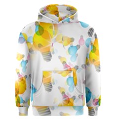 Lamp Color Rainbow Light Men s Pullover Hoodie by Mariart