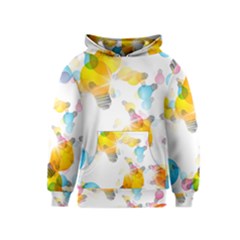 Lamp Color Rainbow Light Kids  Pullover Hoodie by Mariart