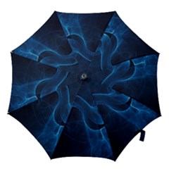 Smoke White Blue Hook Handle Umbrellas (small) by Mariart