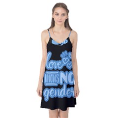 Love Knows No Gender Camis Nightgown by Valentinaart