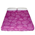 Floral pattern Fitted Sheet (Queen Size) View1