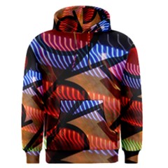 Graphic Shapes Experimental Rainbow Color Men s Pullover Hoodie by Mariart