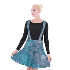 Colors Suspender Skater Skirt