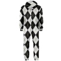 Plaid pattern Hooded Jumpsuit (Men)  View2