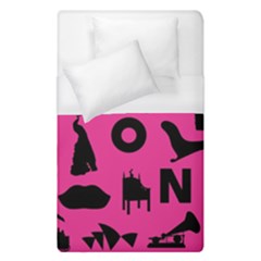 Car Plan Pinkcover Outside Duvet Cover (single Size) by Mariart