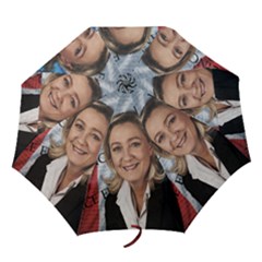 Marine Le Pen Folding Umbrellas by Valentinaart