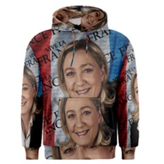 Marine Le Pen Men s Pullover Hoodie by Valentinaart