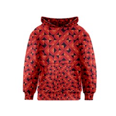 Fake Wood Pattern Kids  Pullover Hoodie