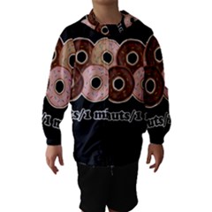 Five Donuts In One Minute  Hooded Wind Breaker (kids) by Valentinaart
