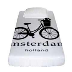 Amsterdam Fitted Sheet (single Size) by Valentinaart