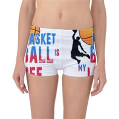 Basketball Is My Life Reversible Bikini Bottoms by Valentinaart