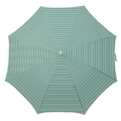 Decorative Line Pattern Straight Umbrellas by Valentinaart