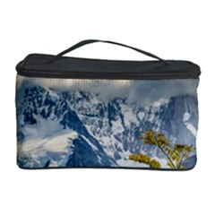 Snowy Andes Mountains, El Chalten Argentina Cosmetic Storage Case by dflcprints