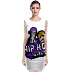 Real Hip Hop Never Die Sleeveless Velvet Midi Dress by Valentinaart