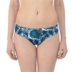 Skull Pattern Hipster Bikini Bottoms