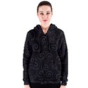 Pattern Women s Zipper Hoodie View1