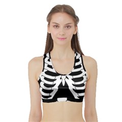 X Ray Sports Bra With Border by Valentinaart