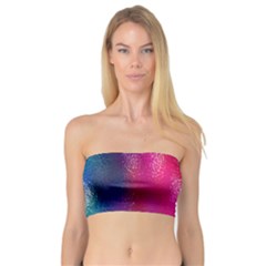 Color Glass Rainbow Green Yellow Gold Pink Purple Red Blue Bandeau Top by Mariart