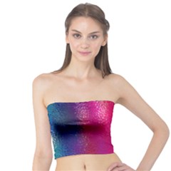 Color Glass Rainbow Green Yellow Gold Pink Purple Red Blue Tube Top by Mariart