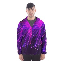 Big Bang Hooded Wind Breaker (men) by ValentinaDesign