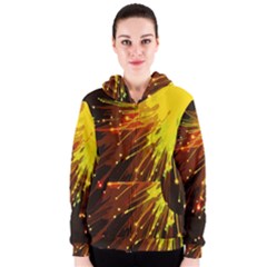 Big Bang Women s Zipper Hoodie by ValentinaDesign