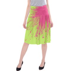 Big Bang Midi Beach Skirt by ValentinaDesign