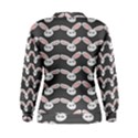 Tagged Bunny Illustrator Rabbit Animals Face Women s Sweatshirt View2