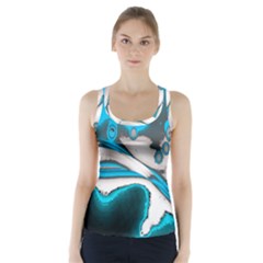 Lights Racer Back Sports Top by ValentinaDesign