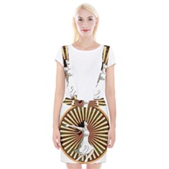 Woman Power Glory Affirmation Braces Suspender Skirt by Nexatart