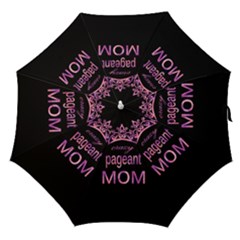 Crazy Pageant Mom Straight Umbrellas by Valentinaart