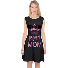 Crazy Pageant Mom Capsleeve Midi Dress by Valentinaart