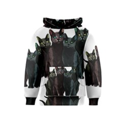 Cats Kids  Pullover Hoodie by Valentinaart