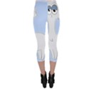 Grumpy Persian Cat Llama Capri Leggings  View2