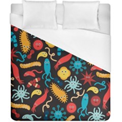 Worm Insect Bacteria Monster Duvet Cover (california King Size) by Mariart