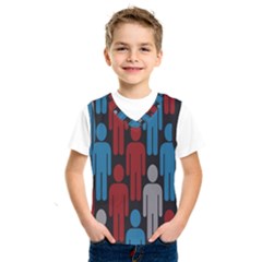 Human Man People Red Blue Grey Black Kids  Sportswear