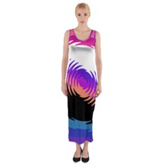 Mutare Mutaregender Flags Fitted Maxi Dress