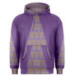 Pyramid Triangle  Purple Men s Pullover Hoodie