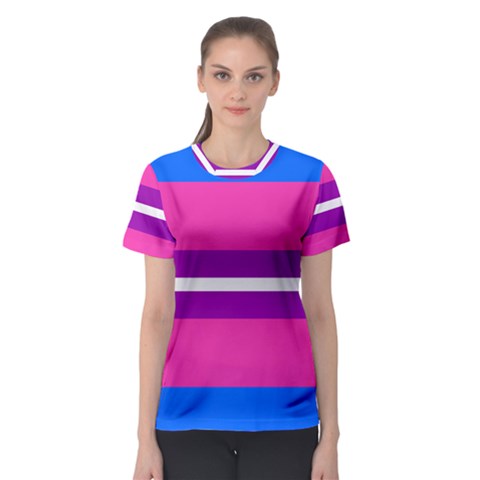 Transgender Flags Women s Sport Mesh Tee by Mariart