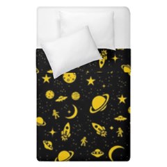 Space Pattern Duvet Cover Double Side (single Size) by ValentinaDesign