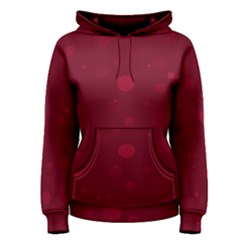 Decorative Dots Pattern Women s Pullover Hoodie by ValentinaDesign