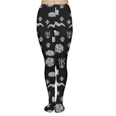 Aztecs Pattern Women s Tights by ValentinaDesign