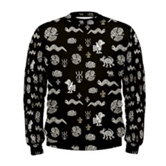 Aztecs Pattern Men s Sweatshirt by ValentinaDesign