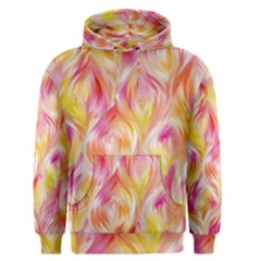 Pretty Painted Pattern Pastel Men s Pullover Hoodie by Nexatart